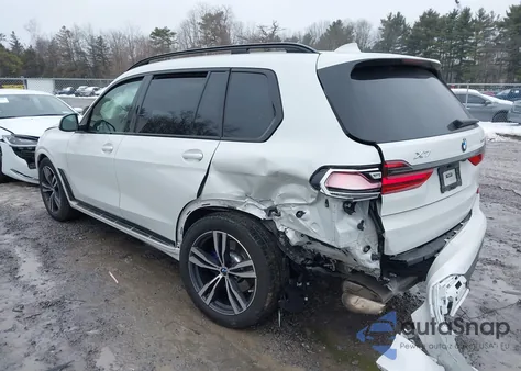 2022 BMW X7 xDrive40I z USA, uszkodzony, nr VIN 5UXCW2C08N9K86717